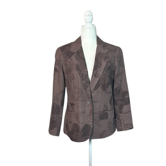 Coldwater Creek Brown Sport Coat with Notched Lapels - Picture 6 of 6